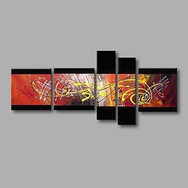 Canvas Painting, Group Painting, Large Wall Art, Abstract Painting, Huge Wall Art, Acrylic Art, Abstract Art, 5 Piece Wall Painting