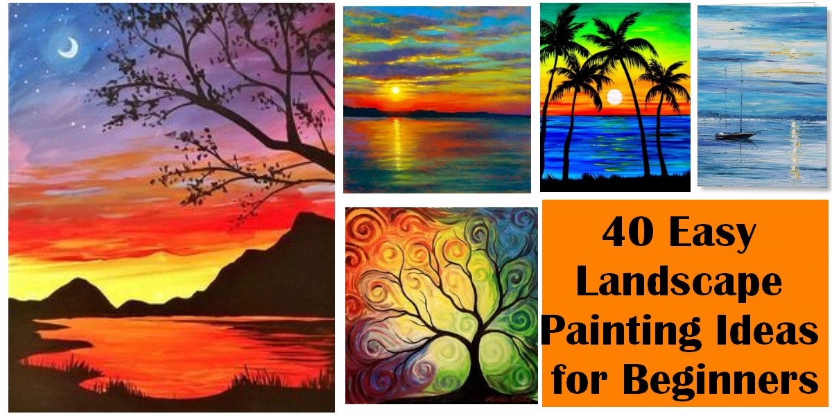 Easy Acrylic Painting for beginners  Arcylic painting, Oil pastel  drawings, Painting