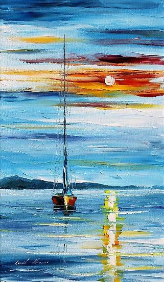 Easy Seascape Painting Ideas for Beginners, Easy Acrylic Painting Ideas, Easy Landscape Painting Ideas, Simple Abstract Painting Ideas, Sunrise Painting, Easy Canvas Painting Ideas