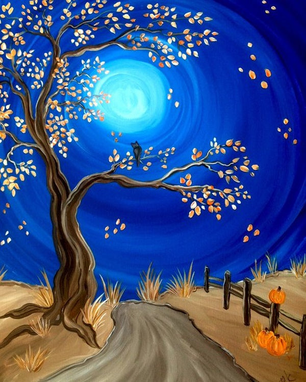 40 Easy Landscape Painting Ideas For Beginners Easy Acrylic Painting Art Painting Canvas 40 easy landscape painting ideas for