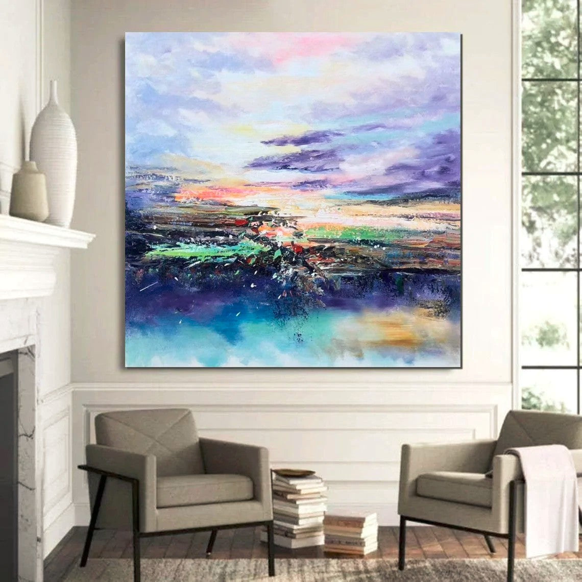 Modern Paintings for Bedroom, Acrylic Paintings for Living Room, Simple Painting Ideas for Living Room, Large Wall Art Ideas for Dining Room, Acrylic Painting on Canvas