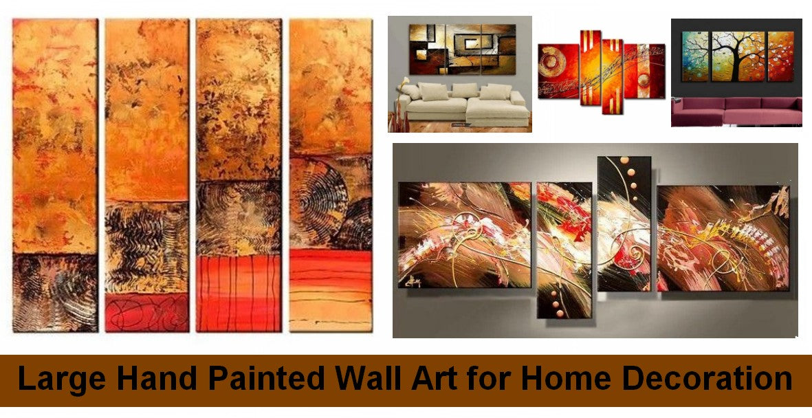 Living Room Wall Art Ideas, Simple Abstract Painting, Love Birds Paint –  Paintingforhome