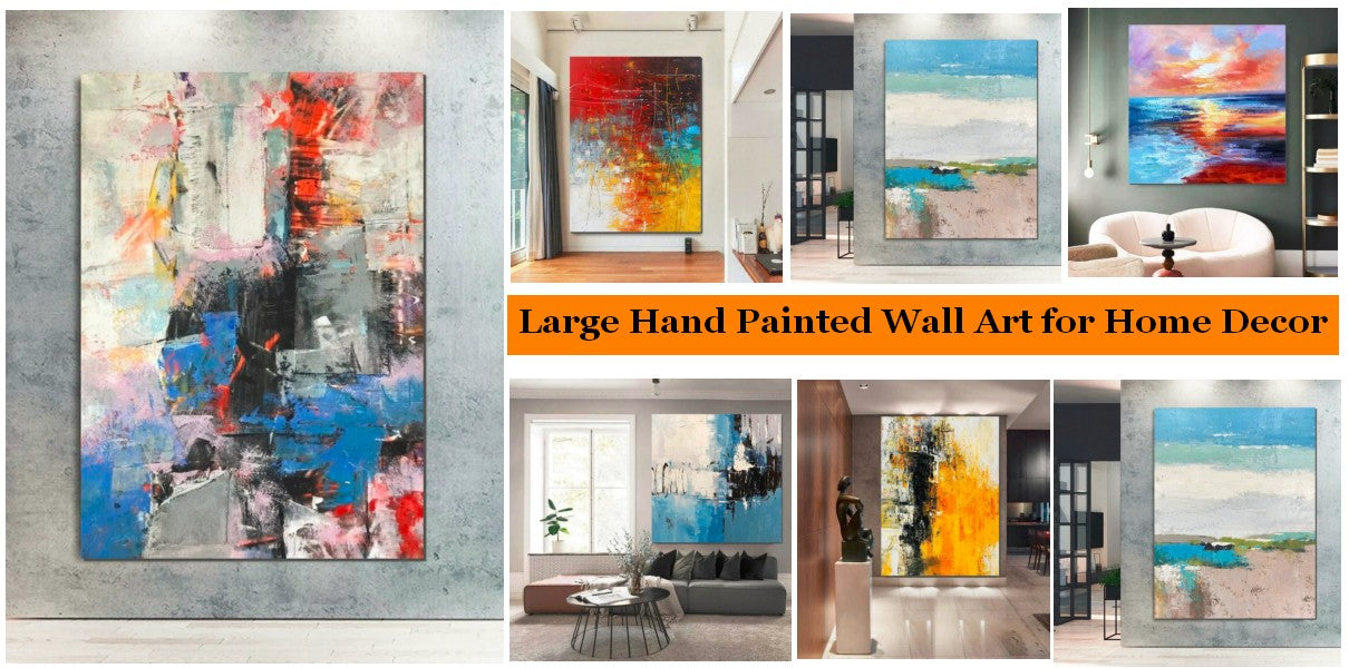 Easy Abstract Paintings for Interior Design, Simple Modern Art, Modern Abstract Paintings for Living Room, Contemporary Canvas Wall Art for Dining Room, Bedroom Wall Art Ideas