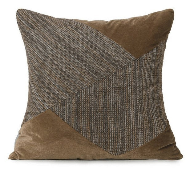 Brown Pillows for Couch for Coffee Table, Decorative Throw Pillows for Interior Design, Modern Sofa Pillows, Modern Throw Pillows for Living Room