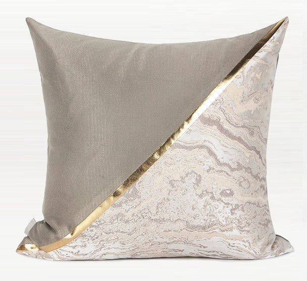 Grey Modern Throw Pillow for Couch, Gray Modern Sofa Pillow, Modern Th –  artworkcanvas