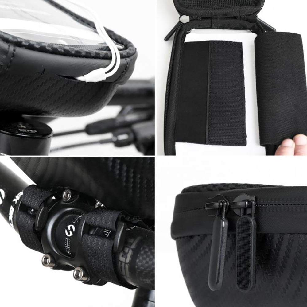 E001 Handlebar Bag With Transparent Touch Screen