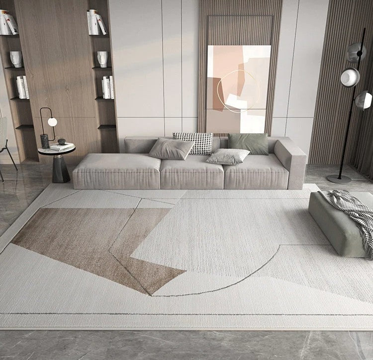 Large Modern Living Room Rugs, Contemporary Modern Rugs in Bedroom, Geometric Modern Area Rugs, Dining Room Floor Carpets