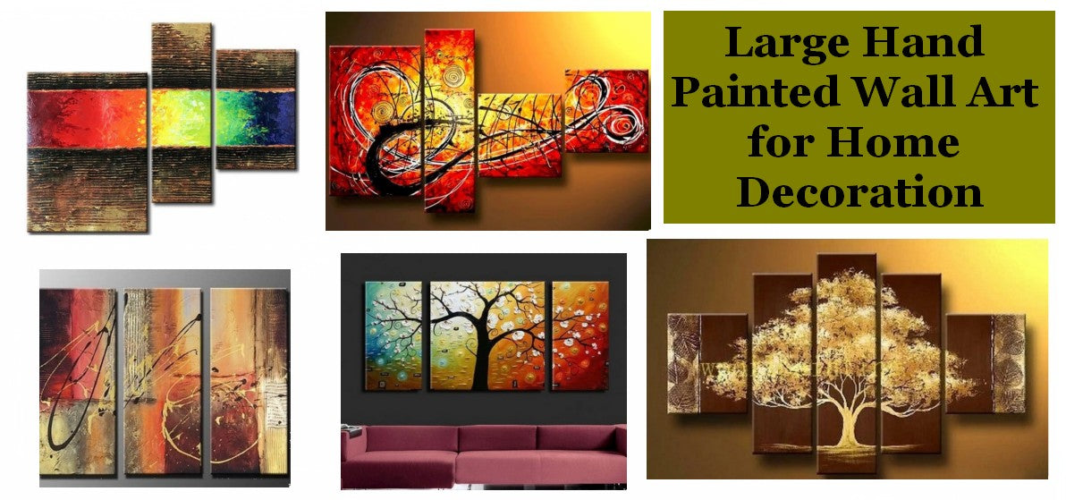 Large Paintings for Sale, Buy Acrylic Paintings Online, Modern Wall Art Paintings for Living Room