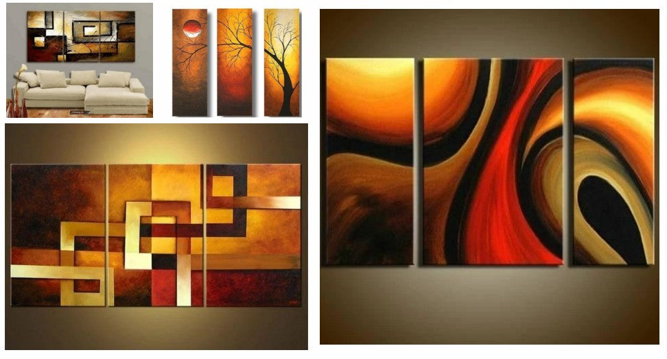 Simple Modern Art, Paintings for Bedroom, 3 Piece Modern Paintings, Multiple Canvas Paintings, Modern Paintings for Living Room, Large Painting for Sale, Acrylic Painting on Canvas, Abstract Wall Art Paintings