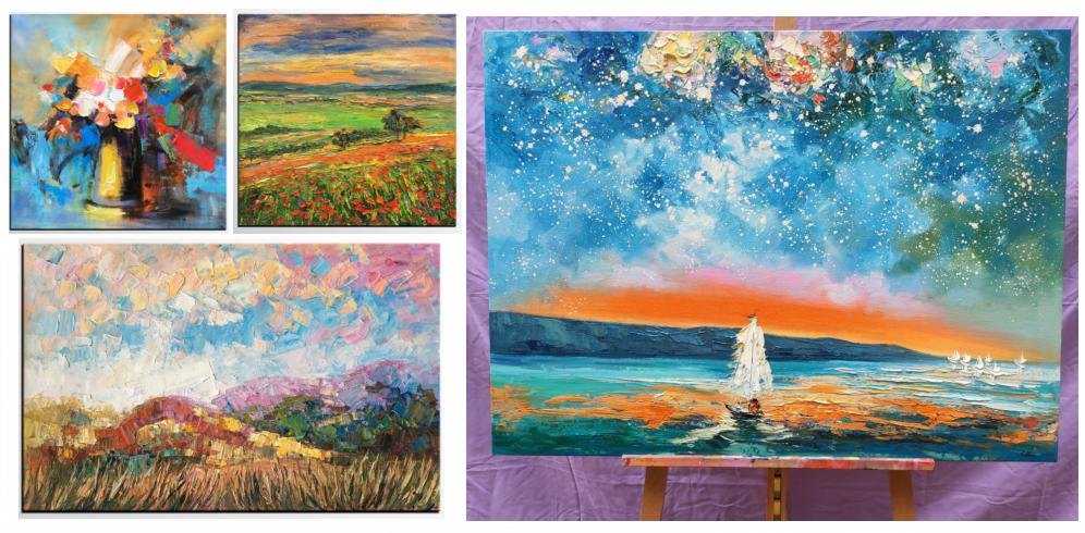 Large Paintings for Living Room, Modern Canvas Paintings, Large Original Paintings, Large Landscape Paintings, Huge Canvas Paintings, Large Paintings for Sale, Large Abstract Paintings, Large Paintings on Canvas