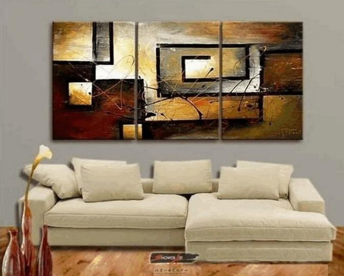 Abstract Acrylic Painting, Abstract Canvas Painting, Living Room Wall Art Paintings, Modern Art Paintings, 3 Piece Wall Art Painting