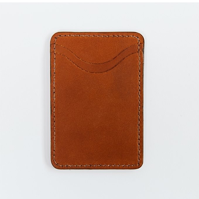 Handcrafted Four Pocket Premium Leather Card Wallet