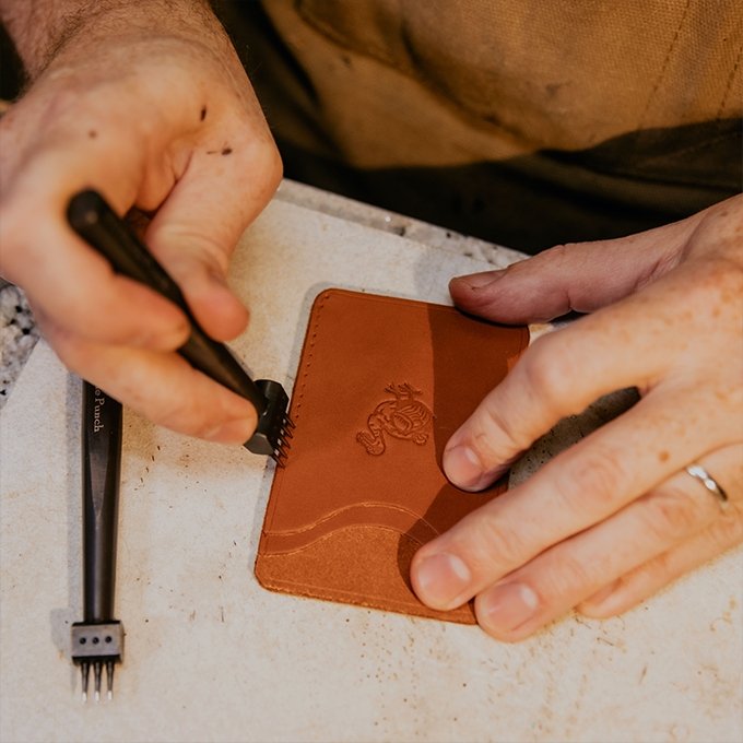 Handcrafted Four Pocket Premium Leather Card Wallet