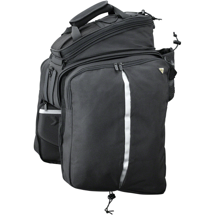 Topeak MTS Strap Mount TrunkBag DXP Rack Bag with Expandable Panniers - 22.6 Liter