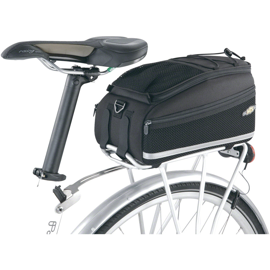 Topeak MTS Strap Mount TrunkBag DXP Rack Bag with Expandable Panniers - 22.6 Liter