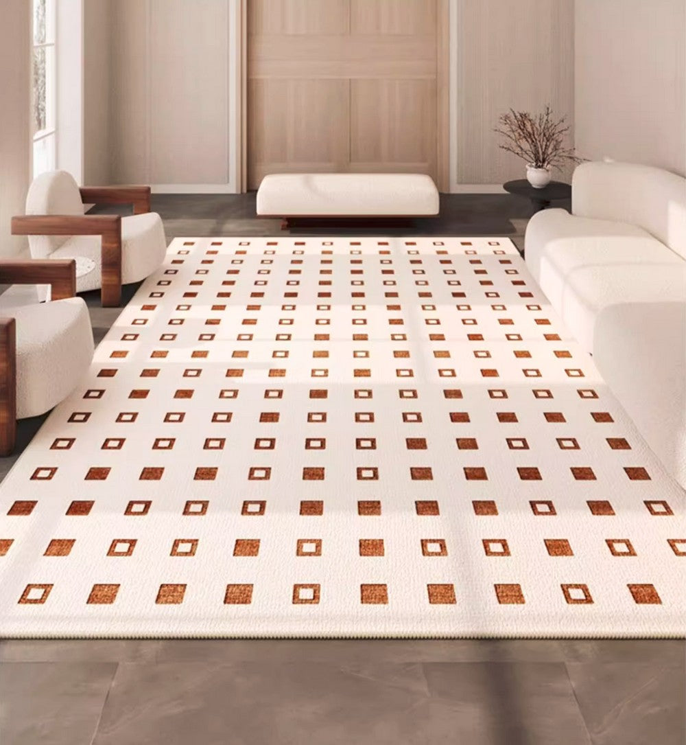 Geometric Modern Rug Placement Ideas for Living Room, Modern Rug Ideas for Bedroom, Contemporary Area Rugs for Dining Room