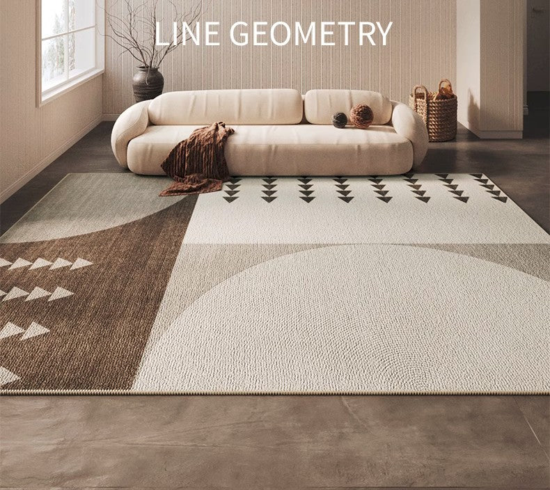 Large Geometric Modern Rus for Living Room, Modern Rug Ideas for Bedroom, Contemporary Area Rugs for Dining Room