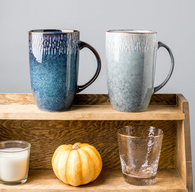 Ceramic Coffee Mug, 20 oz Large Capacity Coffee Cups, Birthday Gifts, Stoneware Coffee Mugs, Handmade Pottery Coffee Mug