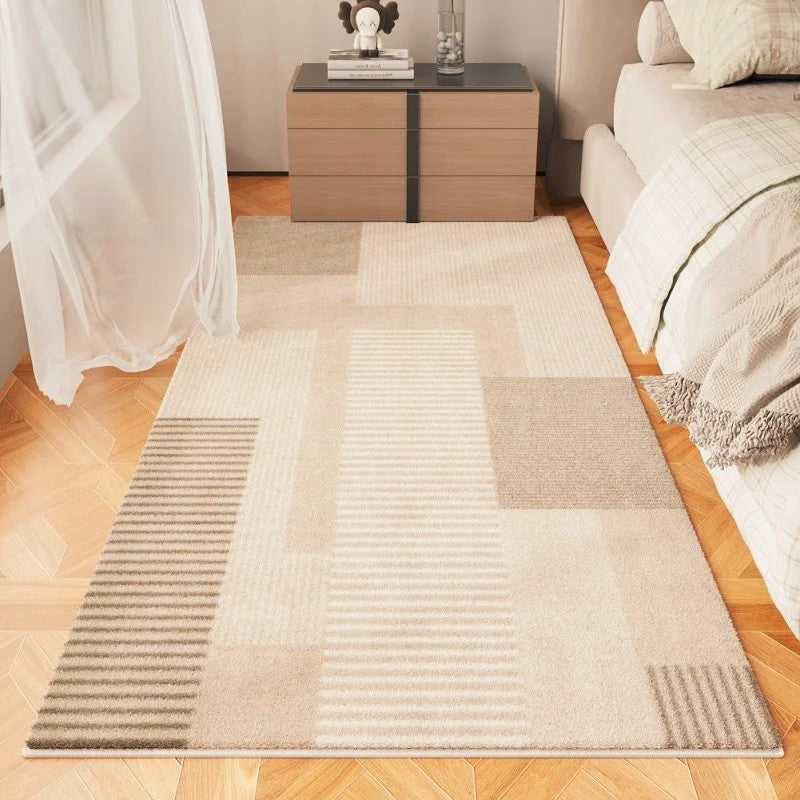 Abstract Contemporary Entryway Runner Rugs, Hallway Runner Rugs, Kitchen Runner Rugs, Modern Runner Rugs Next to Bed, Bathroom Runner Rugs