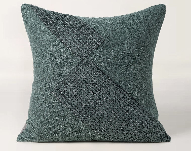 Modern Sofa Pillow, Blue Modern Throw Pillows, Throw Pillows for Couch, Decorative Throw Pillow