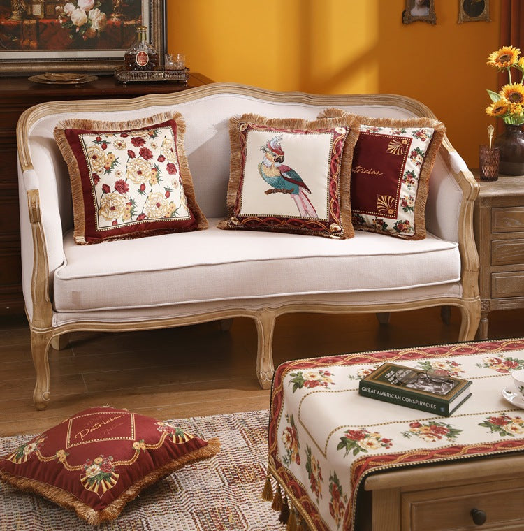 Decorative Throw Pillows. Bird Pattern Pillow Covers. Sofa Throw Pillows. Pillow Cases. Throw Pillows for Couch