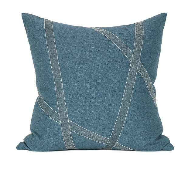 Blue Throw Pillows for Couch. Modern Throw Pillows for Living Room. Decorative Modern Throw Pillows. Modern Sofa Pillows