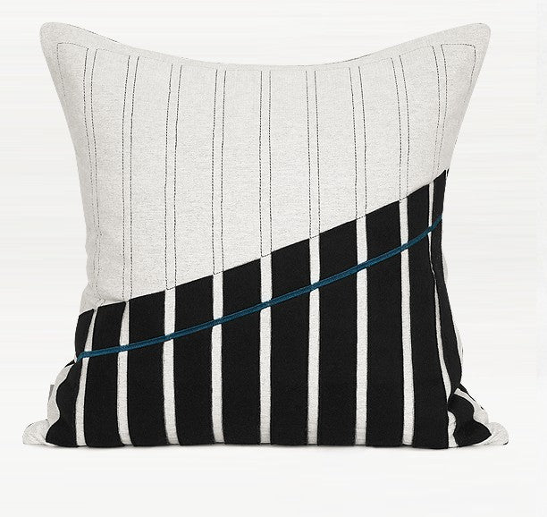 Decorative Pillows for Couch, Simple Modern Pillows, Balck and Grey Throw Pillows, Modern Sofa Pillows, Contemporary Throw Pillows