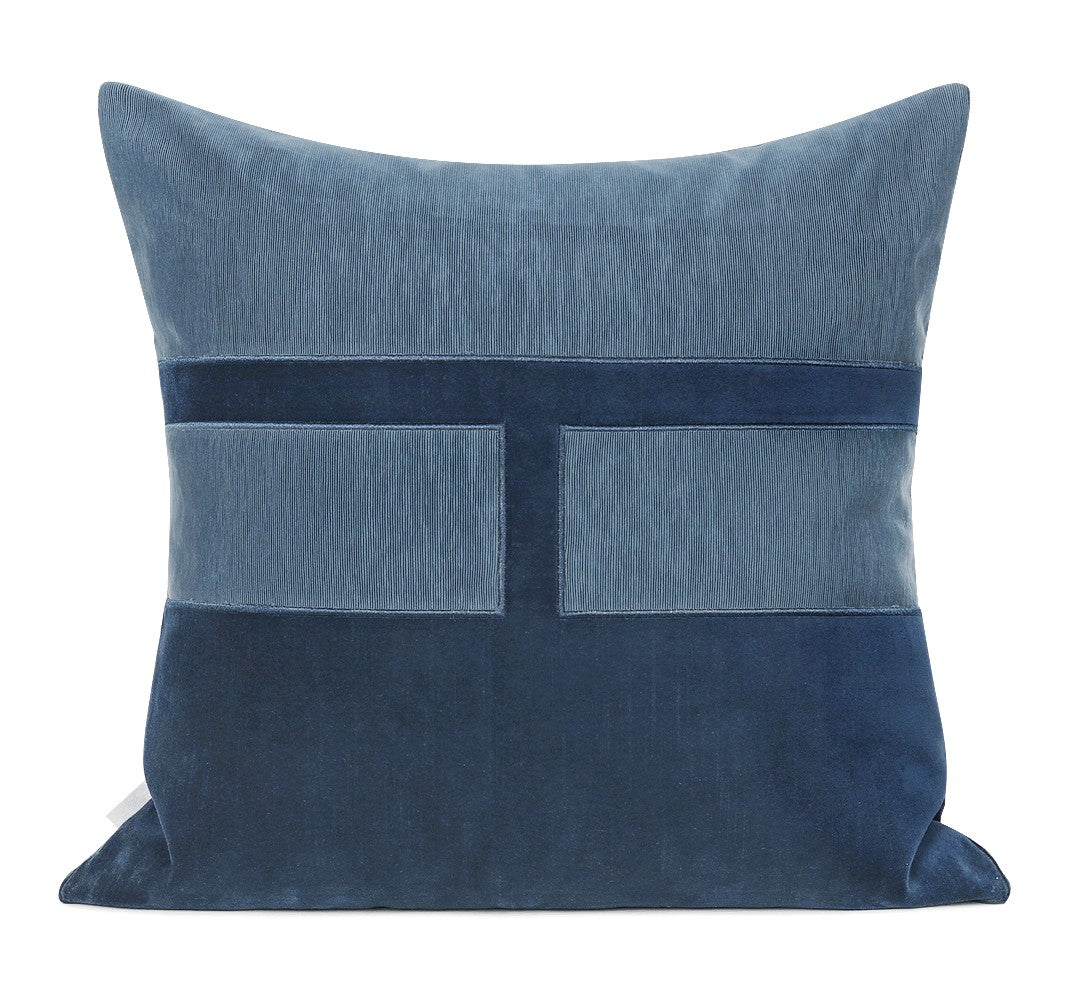 Blue Throw Pillows for Sofa, Decorative Throw Pillows, Modern Pillows for Couch, Modern Throw Pillows for Living Room