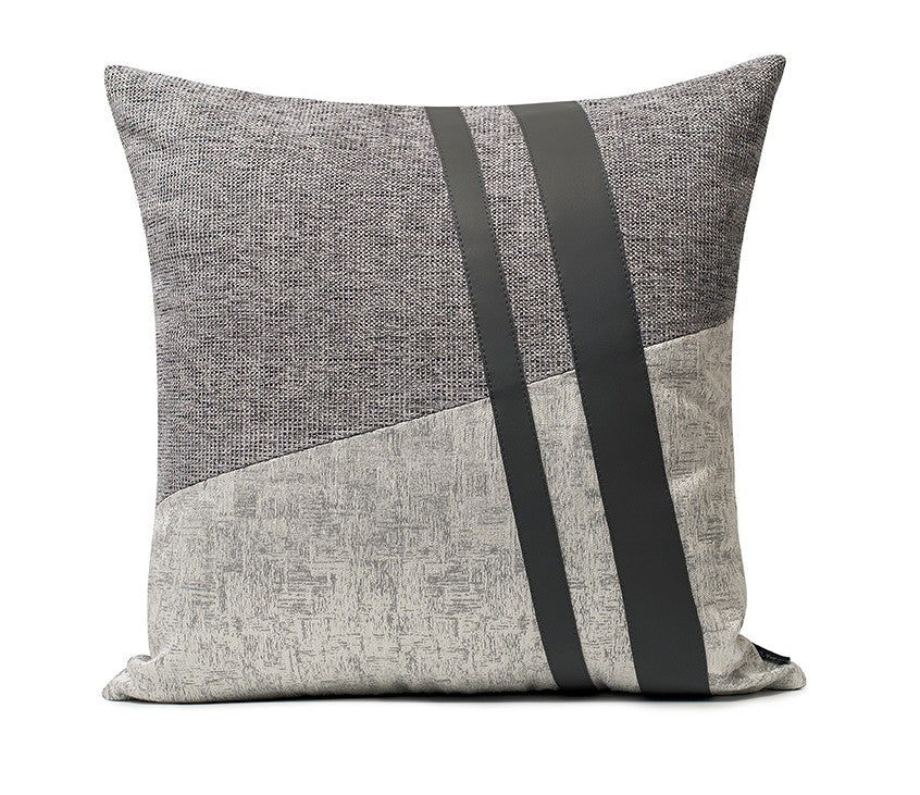 Grey Throw Pillow for Couch, Modern Sofa Pillow, Grey Decorative Pillows, Modern Throw Pillows, Throw Pillow for Living Room