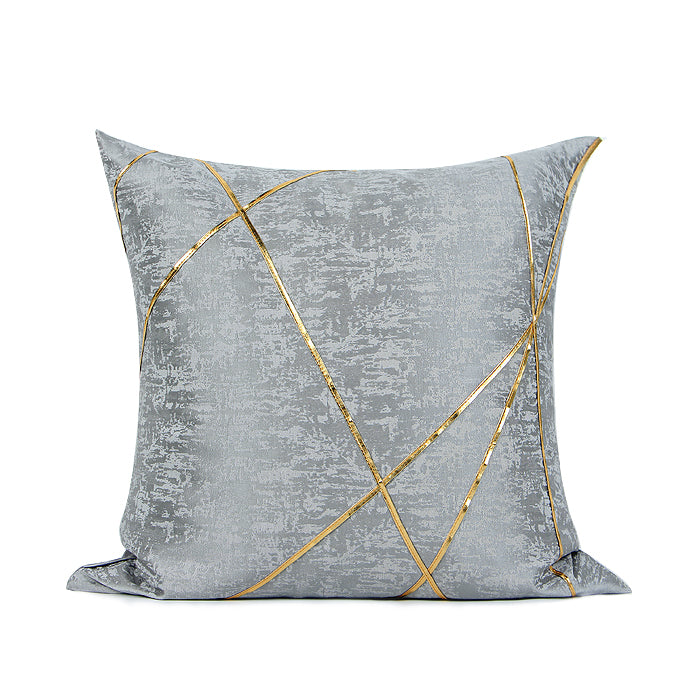 Gray Simple Style, Modern Throw Pillow, Pillow Cover with Insert, Sofa Pillows, Bedroom Pillows