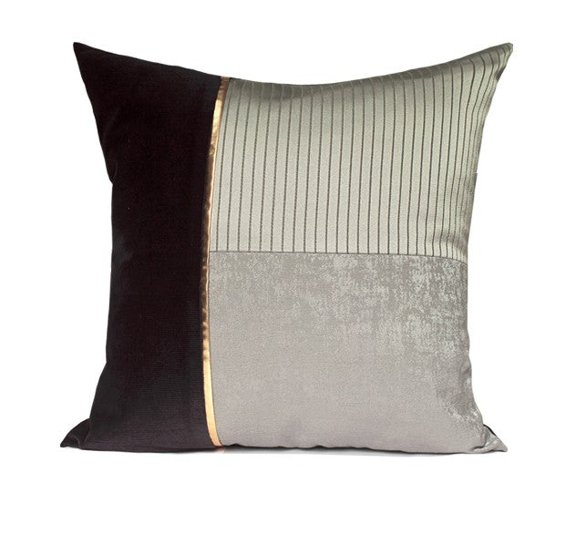 Decorative Throw Pillow for Couch, Grey Modern Sofa Pillows, Modern Throw Pillows for Sofa