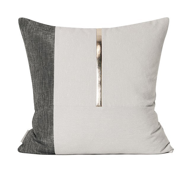 Decorative Modern Throw Pillows, Modern Sofa Pillows for Dining Room, Modern Simple Gray Throw Pillows for Couch