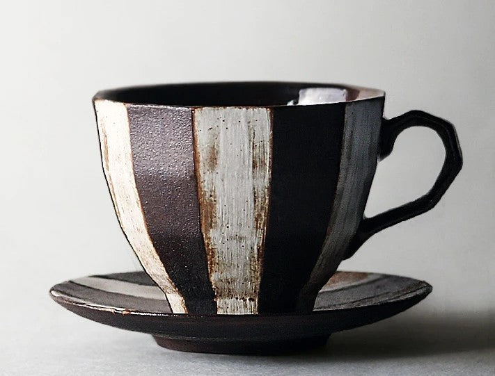 Creative Handmade Ceramic Mugs, Pottery Coffee Cup, Green, Handmade Ceramic Coffee Cups Latte Coffee Cup, Tea Cup, Pottery Coffee Cups, Ceramic Coffee Cup, Coffee Cup and Saucer Set, Beautiful Large Ceramic Coffee Mugs, Unique Cappuccinos Coffee Cups