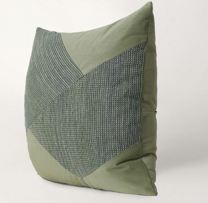 Green Throw Pillows for Couch, Decorative Throw Pillows, Modern Sofa Pillows, Simple Modern Throw Pillows for Living Room