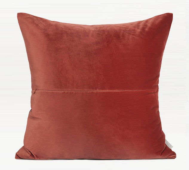 Decorative Throw Pillows, Modern Sofa Pillows, Red Modern Throw Pillows for Couch, Modern Throw Pillows for Living Room