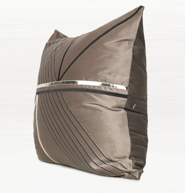 Modern Throw Pillows for Living Room, Brown Throw Pillows for Couch, Modern Sofa Pillow, Decorative Throw Pillows