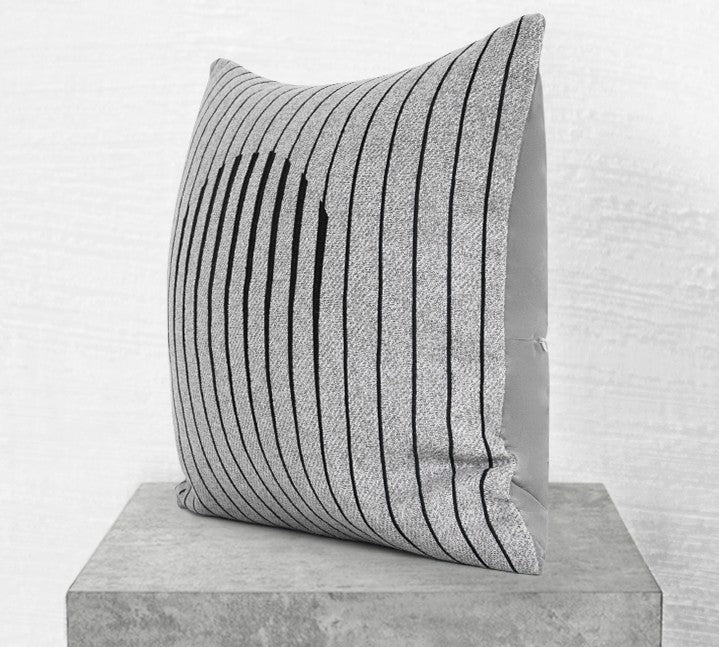 Decorative Modern Sofa Pillows. Modern Throw Pillows for Living Room. Gray Modern Throw Pillows for Couch