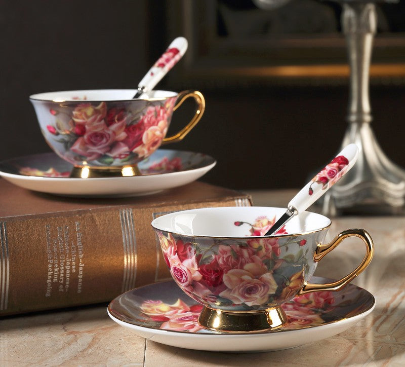 Buy Buti Cream Ceramic (Set of 15) Teaware Set at 23% OFF by Miah Decor |  Pepperfry