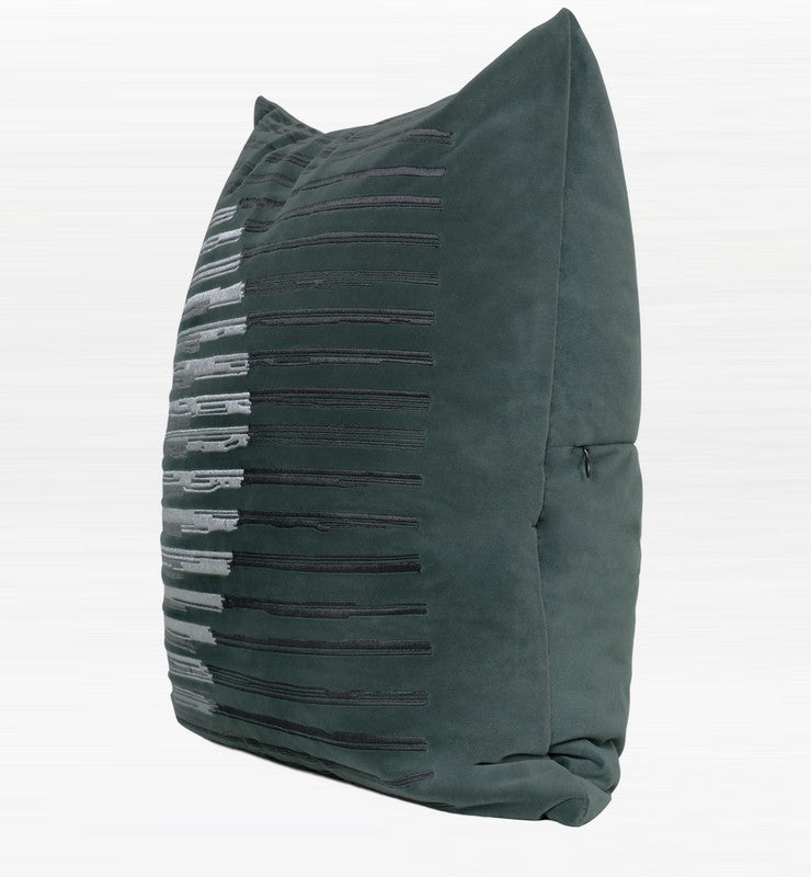 Modern Simple Throw Pillows. Large Green Square Pillows. Modern Throw Pillows for Couch. Decorative Modern Sofa Pillows for Living Room