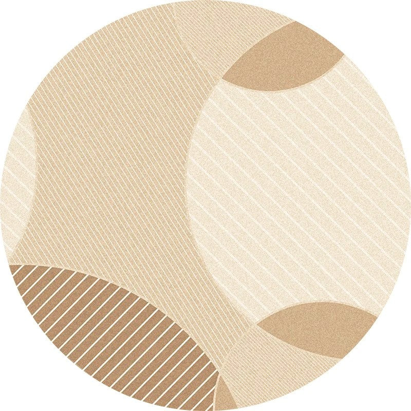 Abstract Modern Rugs in Living Room, Dining Room Modern Rugs, Round Modern Rugs under Coffee Table, Contemporary Modern Rugs in Bedroom