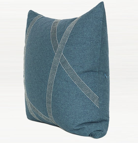 Blue Throw Pillows for Couch, Modern Throw Pillows for Living Room, Decorative Modern Throw Pillows, Modern Sofa Pillows