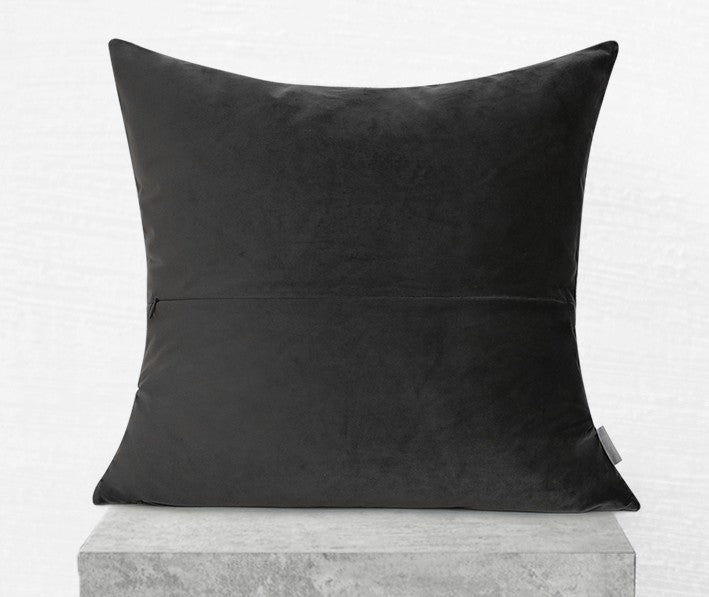 Decorative Modern Gray Pillows. Modern Pillows for Gray Couch. Modern Simple Throw Pillows for Living Room. Black and Gray Modern Throw Pillows
