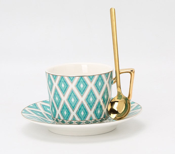 Beautiful British Tea Cups, Bone China Porcelain Tea Cup Set, Traditio