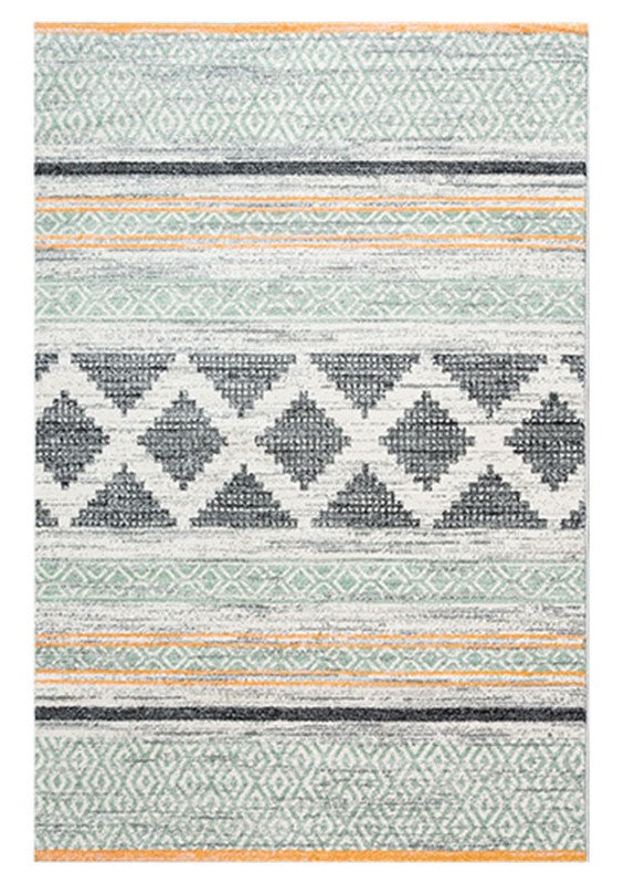 Green Contemporary Area Rugs under Blue Couch, Modern Rugs in Bedroom, Modern Rugs in Living Room, Large Modern Carpets for Office