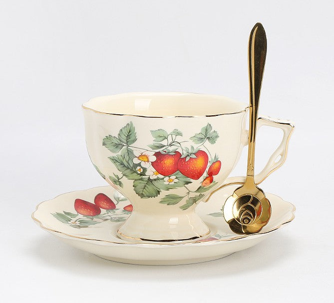 Beautiful British Tea Cups, Bone China Porcelain Tea Cup Set, Traditional English Tea Cups and Saucers, Unique Ceramic Coffee Cups
