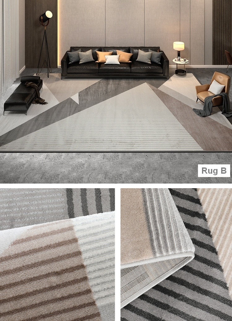 Geometric Modern Rugs for Office, Abstract Contemporary Modern Rugs in Bedroom, Large Modern Living Room Rugs, Dining Room Floor Carpets