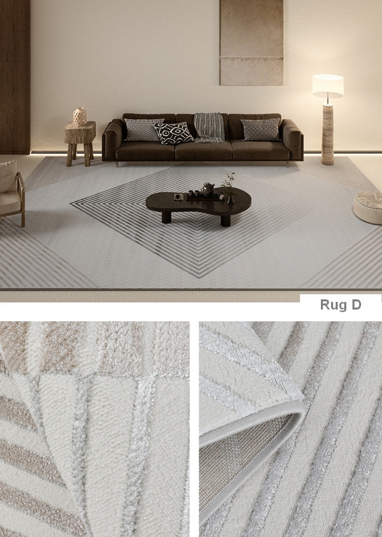 Geometric Modern Rugs for Office, Abstract Contemporary Modern Rugs in Bedroom, Large Modern Living Room Rugs, Dining Room Floor Carpets