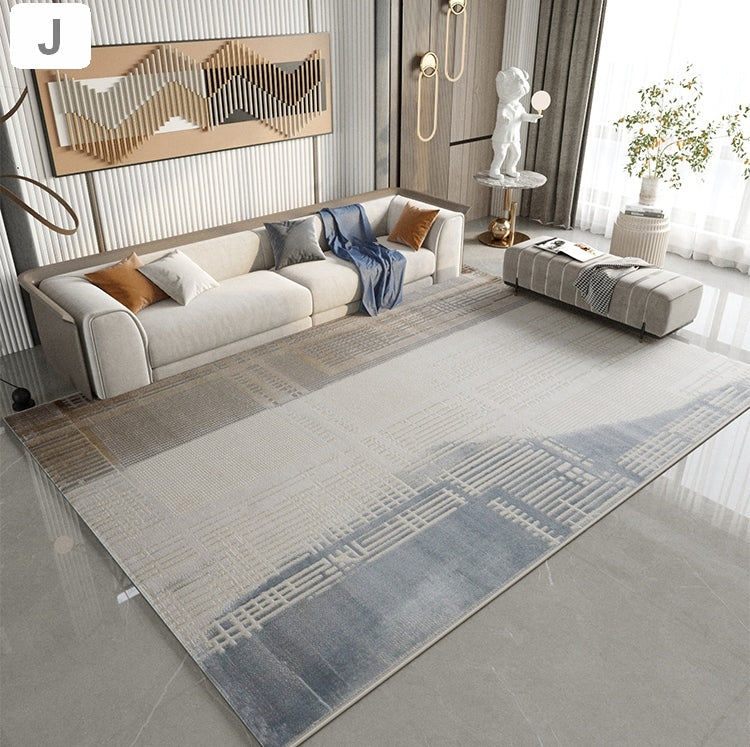 Large Modern Living Room Rugs, Contemporary Modern Rugs in Bedroom, Geometric Modern Area Rugs, Dining Room Floor Carpets, Simple Abstract Rugs under Sofa