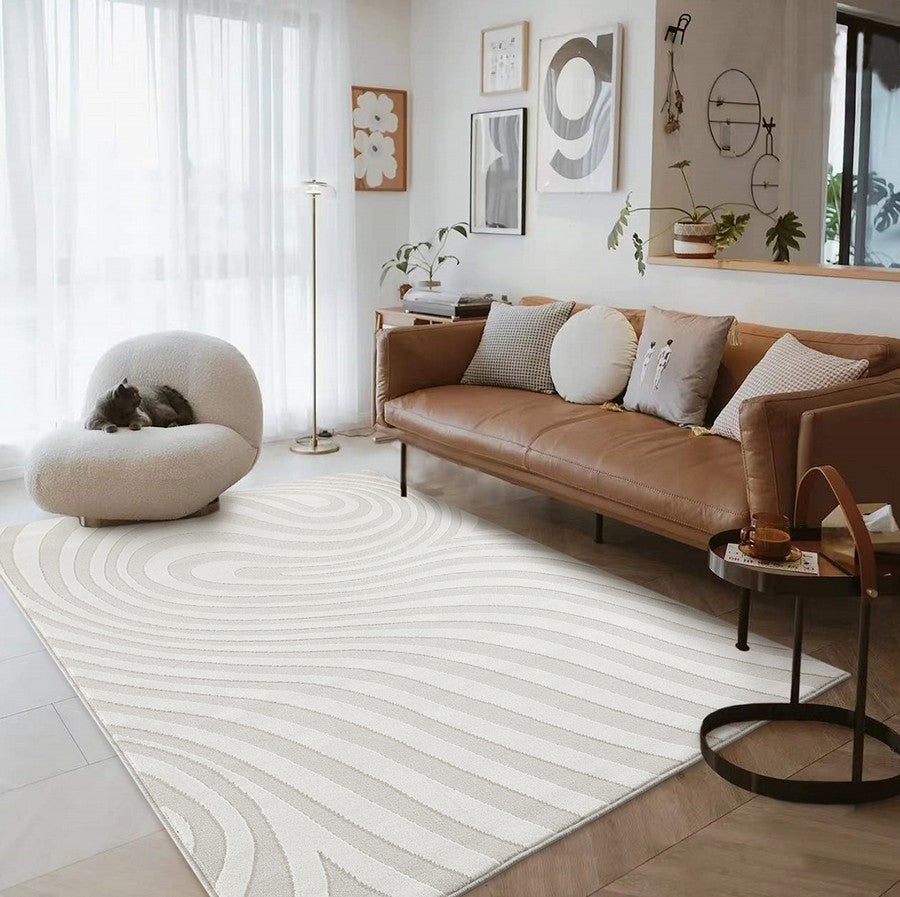 Light Gray Modern Rugs, Geometric Floor Carpets, Bedroom Modern Rugs, Modern Living Room Area Rugs, Modern Rugs for Dining Room Table