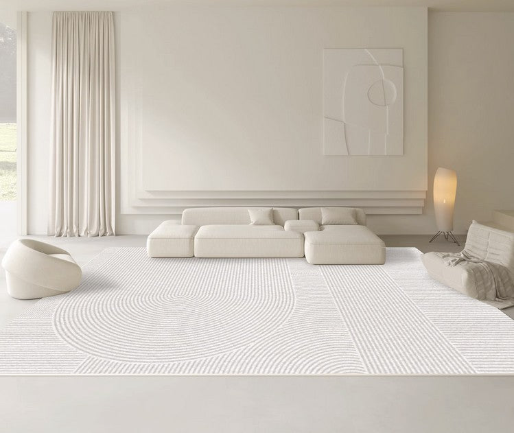 Geometric Modern Rugs for Dining Room, Simple Modern Carpets for Interior Design, Abstract Geometric Modern Rugs for Living Room, Soft Modern Rugs for Bedroom